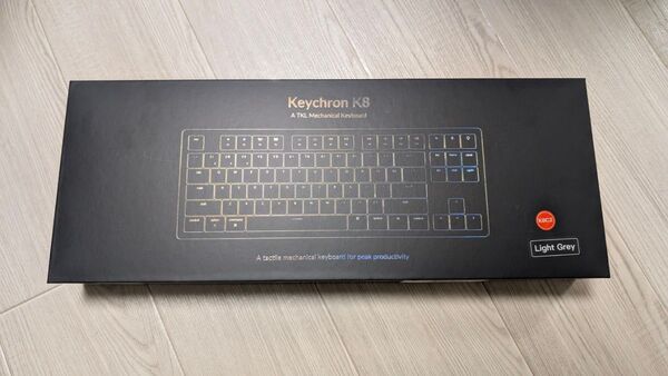 【使用頻度少】Keychron K8 メカニカルキーボード 青軸 かな