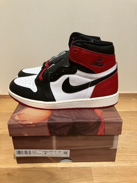 Nike AIR JORDAN 1 RETRO HIGH OG "BLACK TOE REIMAGINED"