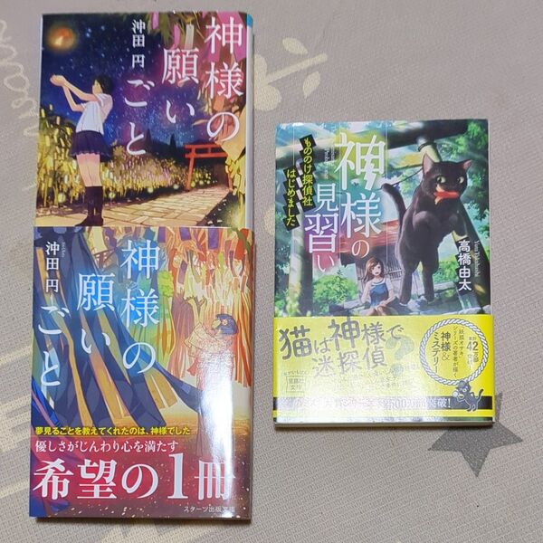 小説「神様の願い」「神様の見習い」2冊セット