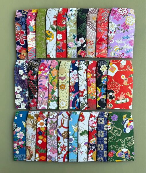 ミニポチ袋 ハンドメイド 高級和紙30枚セット②