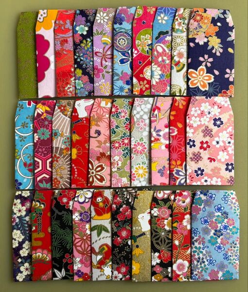 ミニポチ袋 ハンドメイド 高級和紙30枚セット①