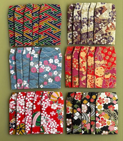 ミニポチ袋 ハンドメイド 高級和紙30枚セット