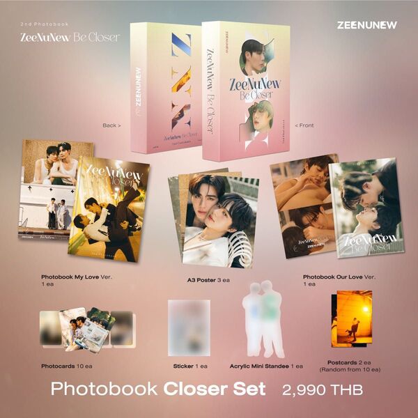 ZeeNuNew 2nd photobook be closer