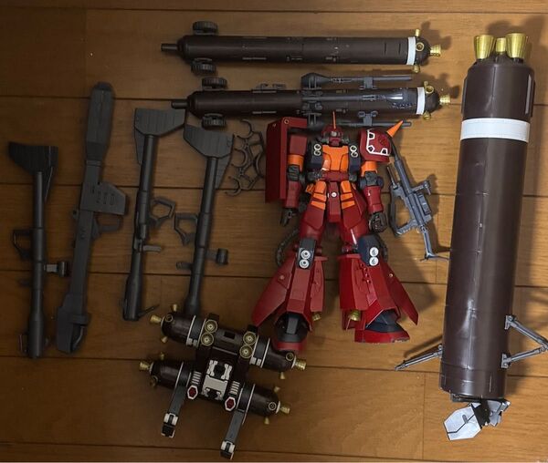 ジャンク ガンプラ MG 1/100 高機動型ザク サイコ・ザク Ver.Ka (GUNDAM THUNDERBOLT版)