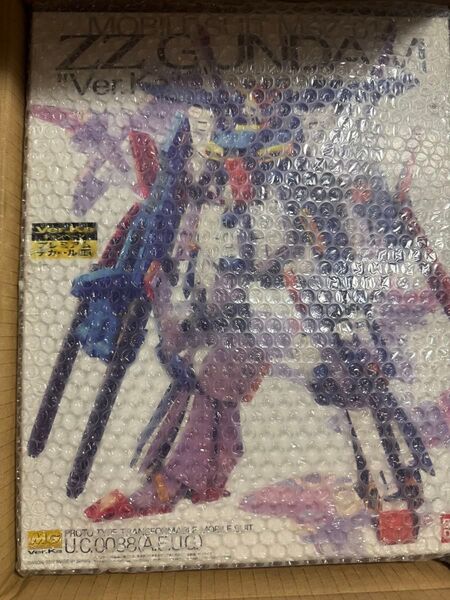 未組み立て ガンプラ MG ダブルゼータガンダム ZZガンダム ver Ka プレミアムデカール