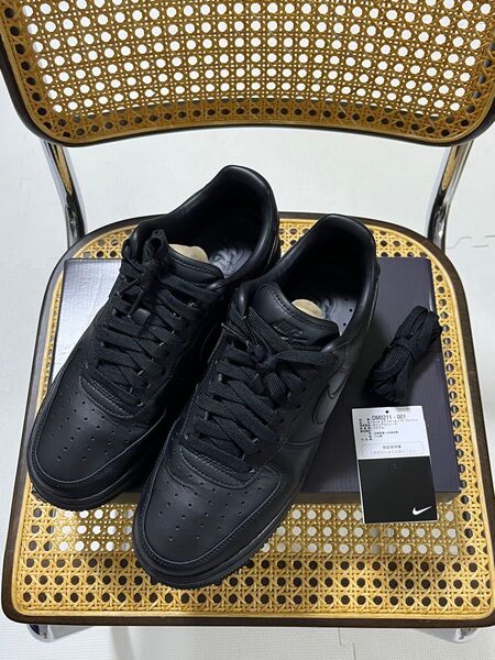 美品 ナイキ エアフォース1 07 フレッシュ 黒 nike air force1 fresh black 26.5 us8.5