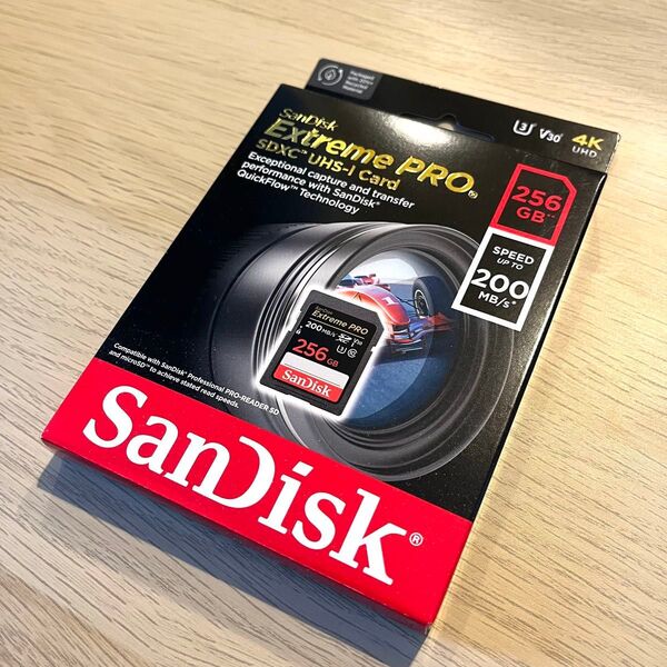 新品未開封 SanDisk SDカード 256GB