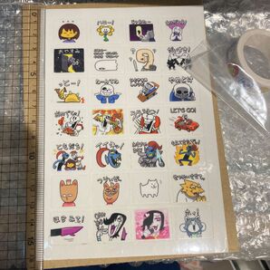 Undertale 未使用 シール&マスキングテープ