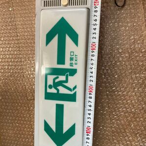 非常口誘導灯 壁埋込型誘導灯 レトロ