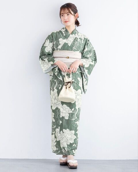 【新品】floro by SOUBIEN セパレート浴衣3点セット