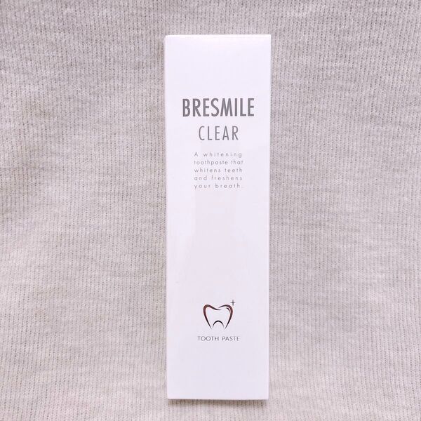 ブレスマイルクリア BRESMILE 歯磨き粉 ホワイトニング 新品未開封