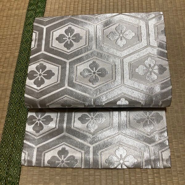 名古屋帯ひらき仕立て全通柄す100