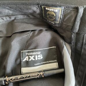 トンボ学生服 AXIS スラックス ホームクリーニング可能 毛50 ポリエステル50 ウエスト73