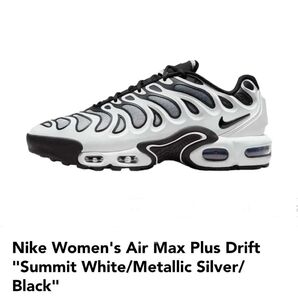 新品未使用 NIKE Air Max Plus Drift"Summit White/Metallic Silver/ Black