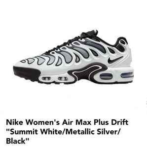 新品未使用 NIKE Air Max Plus Drift"Summit White/Metallic Silver/ Black