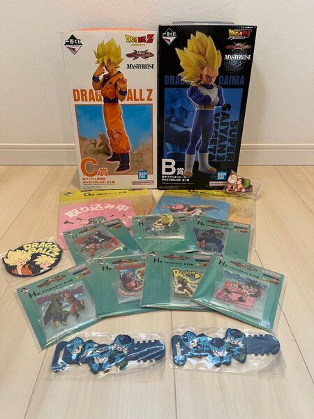 ドラゴンボール 一番くじ VSオムニバスCROSS C賞 孫悟空 B賞 ベジータ セット