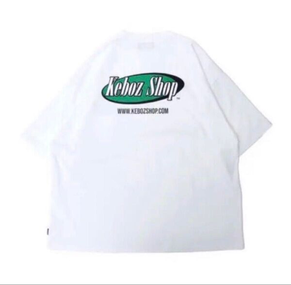 完売品 KEBOZ FM S/S TEE 【WHITE】XL
