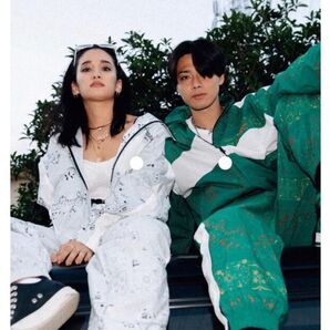 正規 新品未使用 hangoverz PAISLEY ZIP UP GREEN