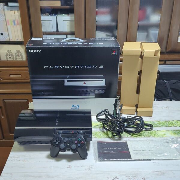 SONY PlayStation3 初期型 本体 完品 60GB PS1 PS2 PS3 プレイ可能