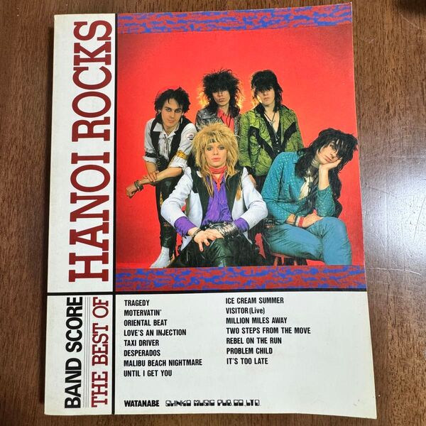 HANOI ROCKS バンドスコア ベスト・オブ・ハノイ・ロックス Best of Hanoi Rocks 楽譜