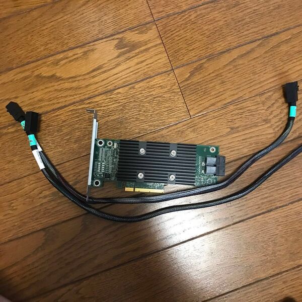 DELL PERC H330 / AVAGO ITファーム化済み。本体とケイブルのみ。@SAS HBA SSD対応可。動作確認済。