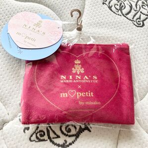 新品 しまむら 青木美沙子 ニナス 紅茶 ポーチ しまみさ ロリータ クラロリ