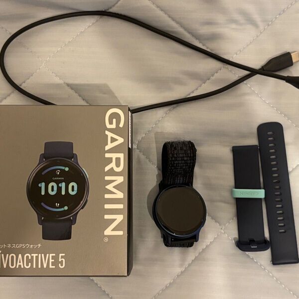 GARMIN vivoactive5 Slate Blue スマートウォッチ