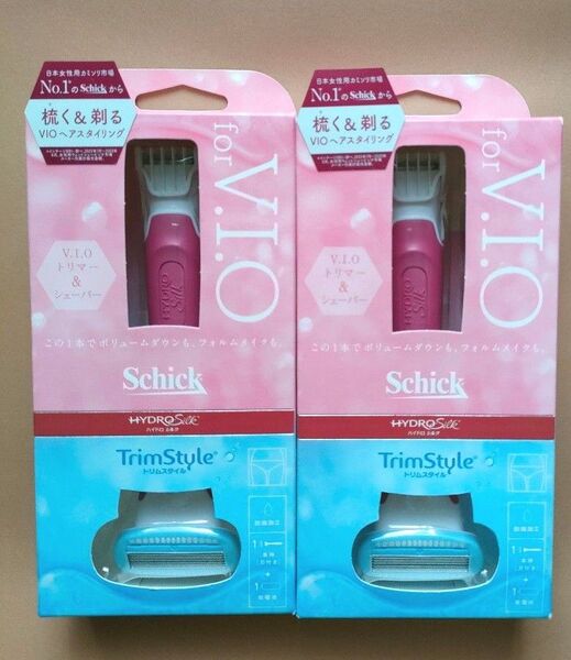 Schick ハイドロシルク トリムスタイル 2個セット