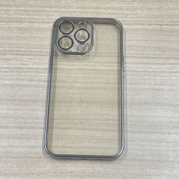 ー送料無料ー iPhone13Pro用スマートフォンケース メタリックブルー