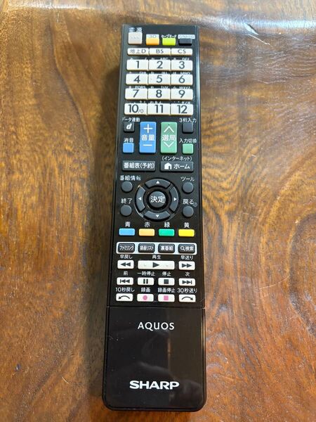 SHARP GB080WJSA テレビリモコン シャープ AQUOS