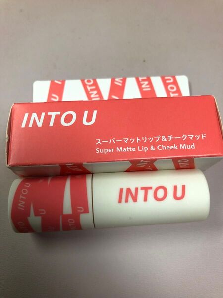 INTO U スーパーマットリップ&チークマッド EM15 初恋ピーチ