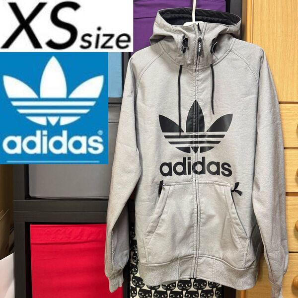 adidas アディダス greeley スノーボード XSサイズ snowboarding 防水パーカー 撥水パーカー メンズ