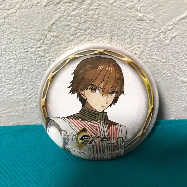 fgo fate エクステラ 岸波白野 ザビ男 缶バッジ