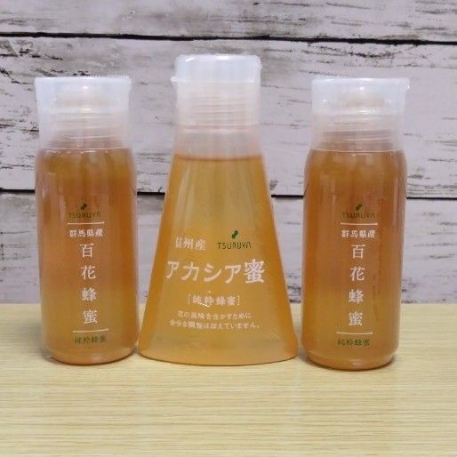 国産純粋 はちみつ 百花蜂蜜 アカシア蜜 3本セット