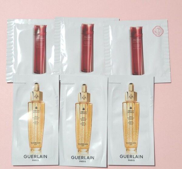 【6包】SHISEIDO 資生堂 オイデルミン エッセンスローション ゲラン アベイユ ロイヤル ウォータリーオイルセラム 美容液