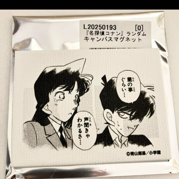 名探偵コナン ランダム キャンバスマグネット 工藤新一 毛利蘭