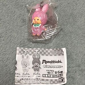 monchhichhi モンチッチ めじるしアクセサリー チムたん ピンクver. ガチャ