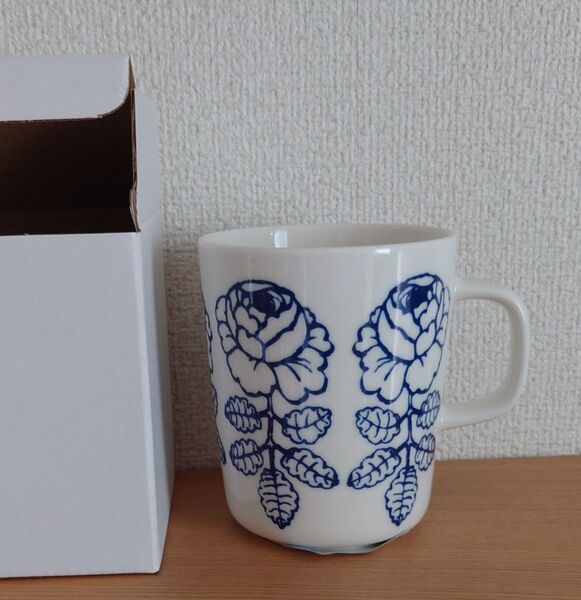 marimekko VIHKIRUUSU マグカップ ネイビー マリメッコ ヴィヒキルース