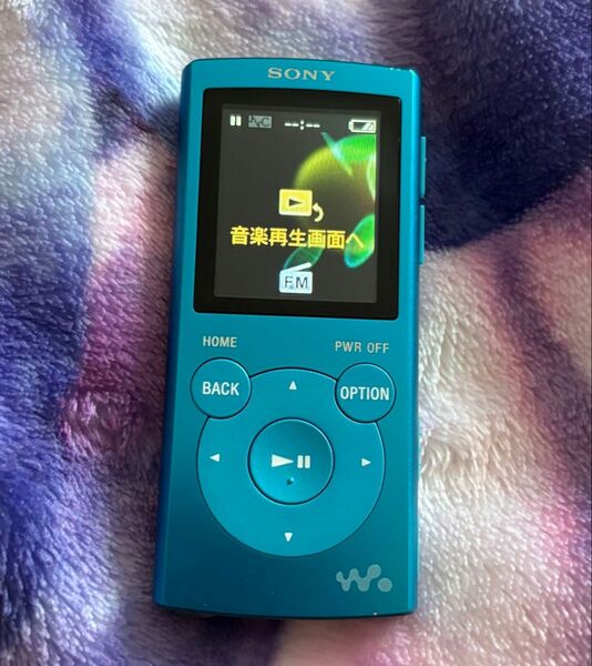 SONY WALKMAN ウォークマン ブルー NW-E062