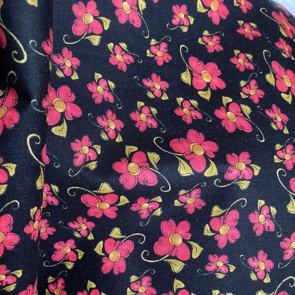 ②-9 ロラライハリス loralie Daisy Caper 花柄 生地 布 ハンドメイド