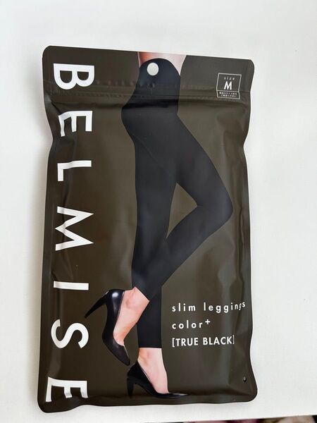 BELMISE slim leggings M TRUE BLACK