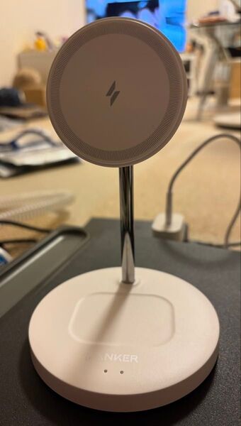 Anker PowerWave Magnetic 2-in-1 Stand Lite USB-Cケーブル 付属 最大7.5W出力