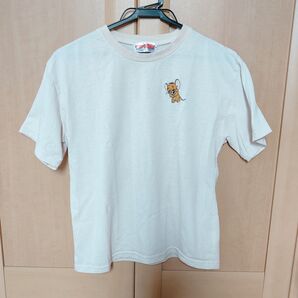 【中古/USED】トムとジェリー 160cm Tシャツ ベージュ 毛玉付きやすい