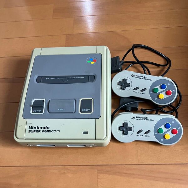 スーパーファミコン 本体 コントローラー2個セット