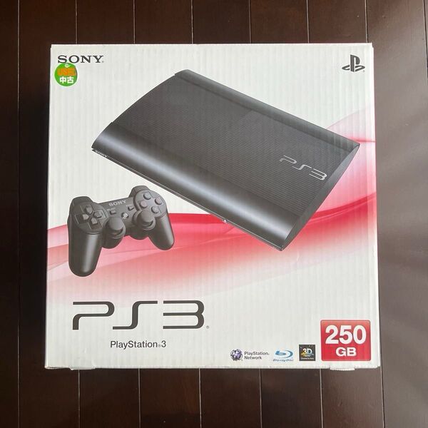 PS3 本体 250GB チャコール・ブラック CECH-4000B