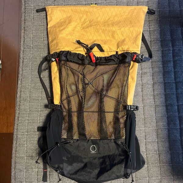 山と道 three Mサイズ メッシュ バックパック リュック