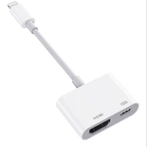 iPhone hdmi 変換ケーブル MFi認証済み