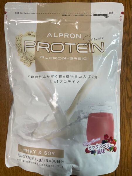 ホエイ&ソイ ミックスベリー風味 750g