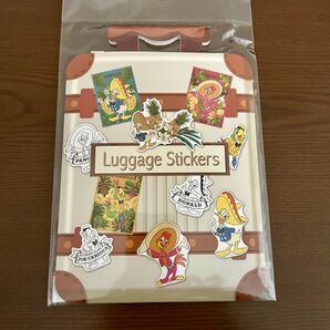 三人の騎士 Luggage Stickers ステッカー シール ドナルド ホセ パンチート 三騎士