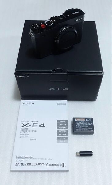 FUJIFILM X-E4 Black 訳アリ ボディのみ